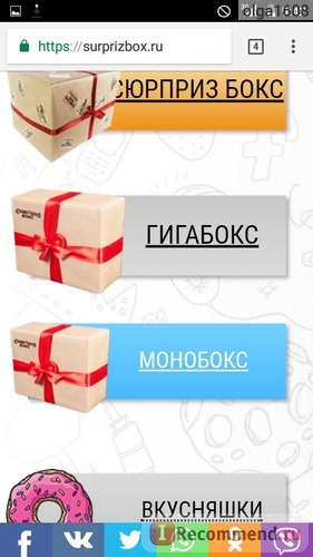 Сайт Сюрпризбокс - surprizbox.ru фото