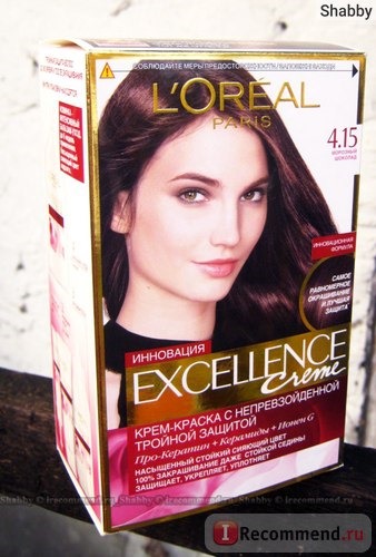 Краска для волос L'OREAL EXCELLENCE Creme Стойкая фото