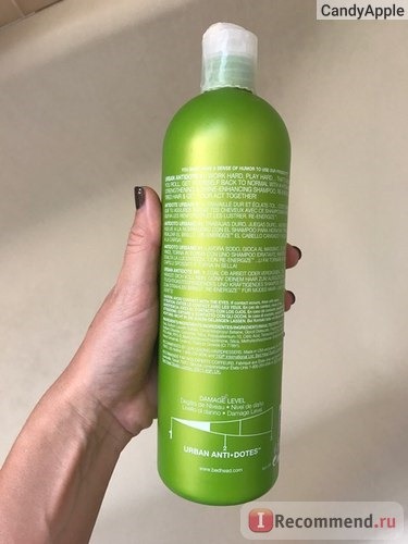 Шампунь TIGI Bed Head Urban Antidotes Re-Energize Shampoo фото