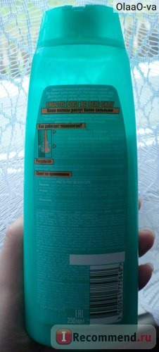 Шампунь Garnier Fructis Укрепляющий для ослабленных волос 