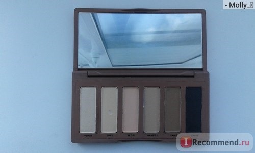 Тени для век Buyincoins Naked Basics Palette Bare Makeup Cosmetic 6 Shades Eye Shadow фото