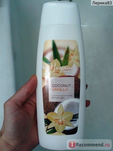 Гель для душа May Way Coconut vanilla фото