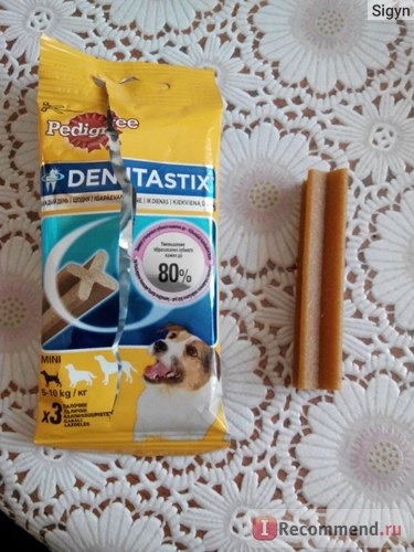 Лакомство по уходу за зубами Pedigree Denta Stix фото