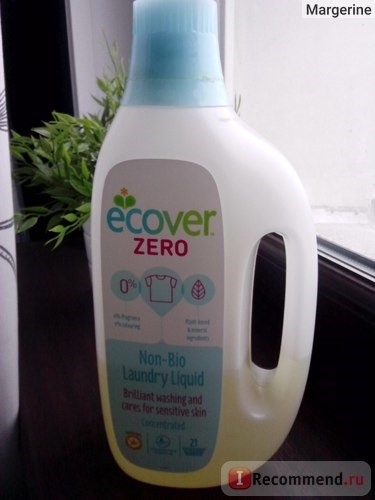 Жидкое средство для стирки Ecover Zero фото