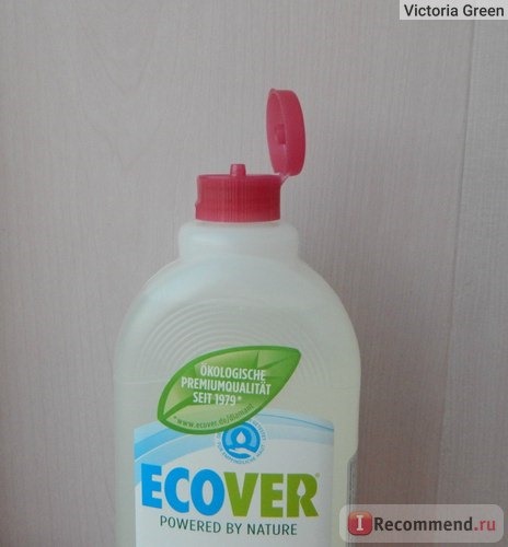 Средство для мытья посуды Ecover Natural Dishwashing Liquid, Pomegranate & Lime (750 ml) фото