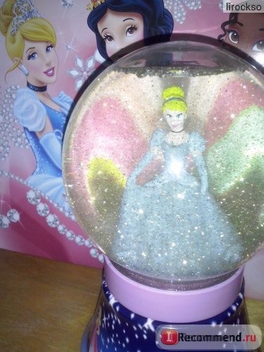 Шампунь Disney Snow Globe Cinderella 3D фото