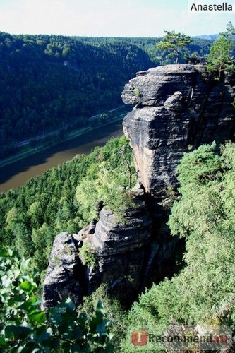 Национальный парк Чешская Швейцария. 