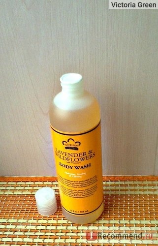 Гель для душа Nubian Heritage Body Wash, Lavender & Wildflowers фото