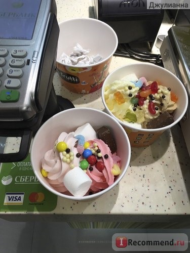 Tutti Frutti Frozen Yogurt, Москва фото