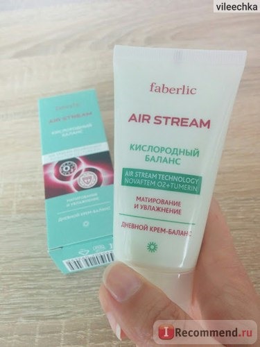 Крем для лица Faberlic Дневной баланс серии Air Stream фото