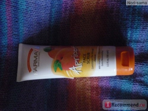 Скраб для лица Farmasi Face Scrub Apricot фото