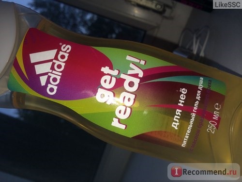 Гель для душа Adidas Питательный Get Ready! фото