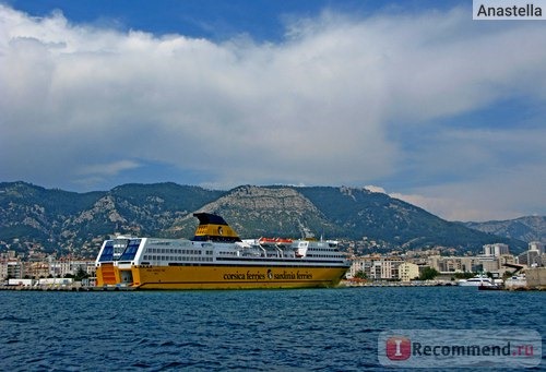 Паром Корсика Сардиния / Mega Express - Corsica Sardinia Ferries фото