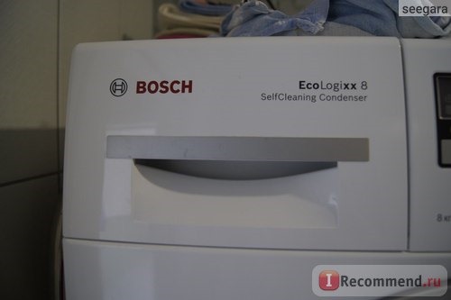 BOSCH Сушильная машина WTB 66211 OE EcoLogixx 8 фото