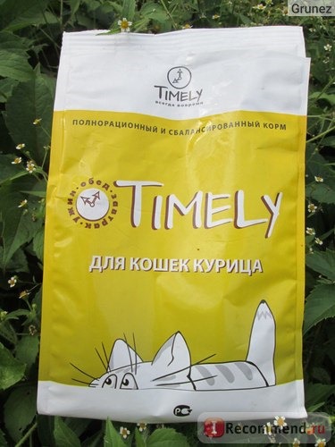 Корм для кошек Timely Курица фото