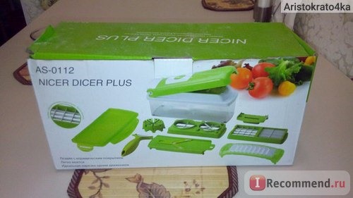 Универсальная овощерезка Genius! Nicer Dicer Plus фото