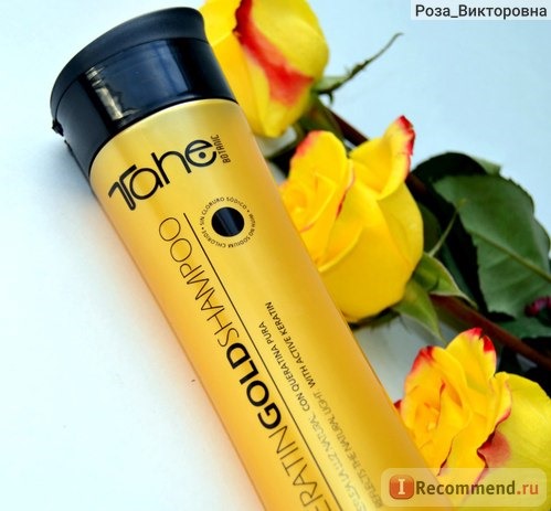 Шампунь Tahe Keratin Gold Shampoo фото