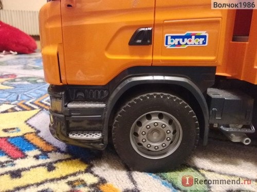 Bruder Мусоровоз Scania фото