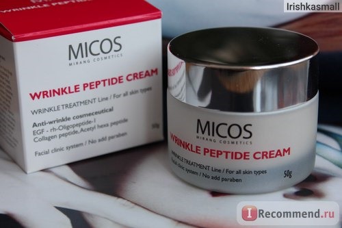 Крем для лица Micos Wrinkle Peptide фото