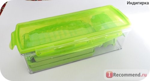 Универсальная овощерезка Genius! Nicer Dicer Plus фото