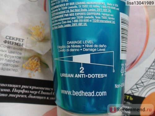 Шампунь TIGI TIGI Bed Head Urban Antidotes Recovery фото