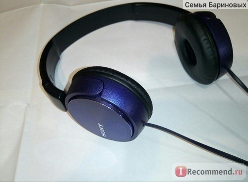 Наушники Sony MDR-ZX310 фото