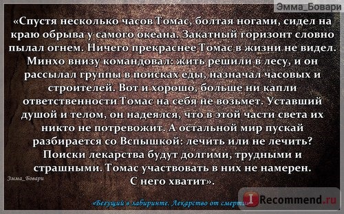 «Бегущий в Лабиринте. Испытание огнем. Лекарство от смерти» Джэймс Дэшнер