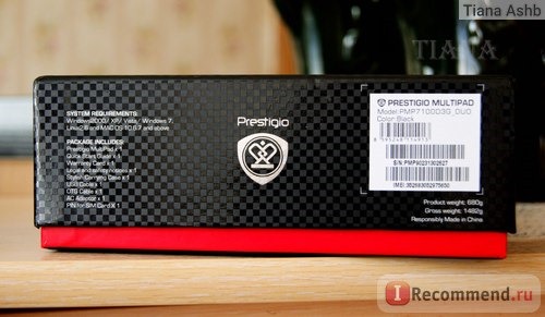 Планшет Prestigio Multipad PMP7100D_DUO фото