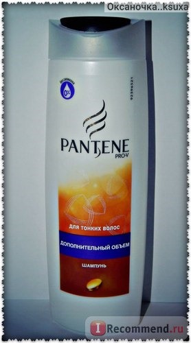 Шампунь Pantene Pro-V Дополнительный объем для тонких волос фото