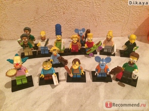 Lego Minifigures The Simpsons фото