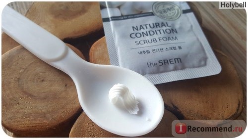 Скраб для лица THE SAEM Natural Condition Scrub Foam фото