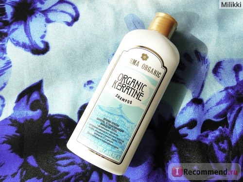 Organic Keratine. Shampooing traitant fortifiant