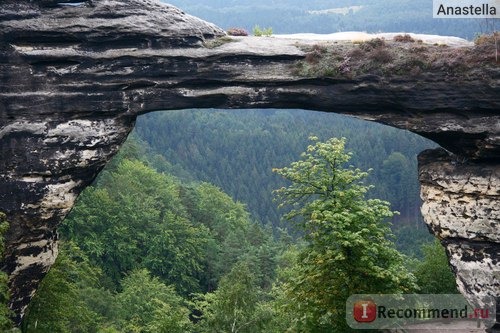 Национальный парк Чешская Швейцария. 