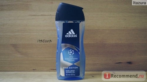 Гель для душа для тела и волос для мужчин Adidas UEFA Champions League фото