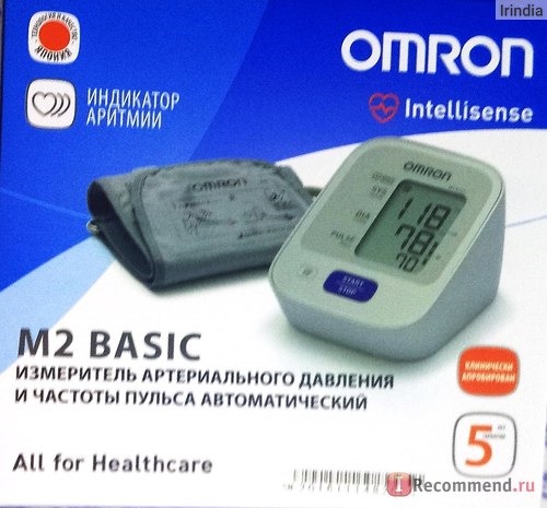 Тонометр OMRON М2 Basic фото