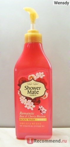 Гель для душа KeraSys Shower Mate Роза и Вишнёвый цвет фото