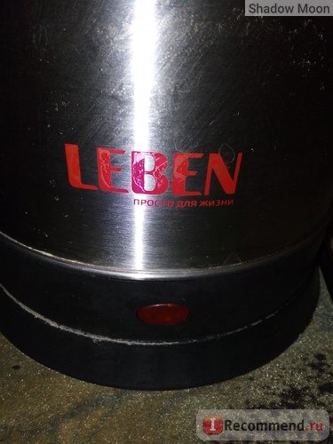 Электрический чайник Leben Нержавеющая сталь 1,8 л фото