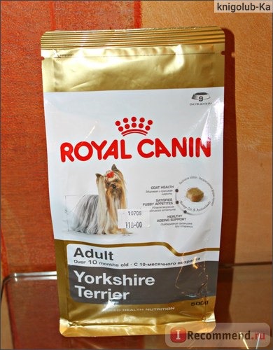 Корм для собак Royal Canin Adult Йоркширский терьер от 10 месяцев фото