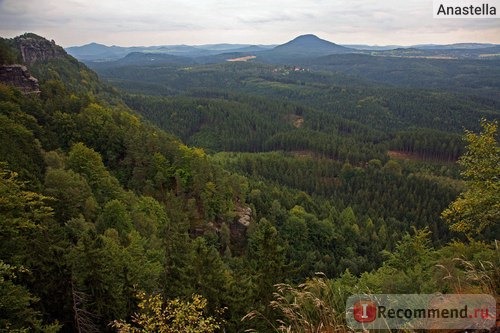 Национальный парк Чешская Швейцария. 